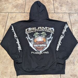 Harley Davidson Orlando 2020 Men's Large Hoodie